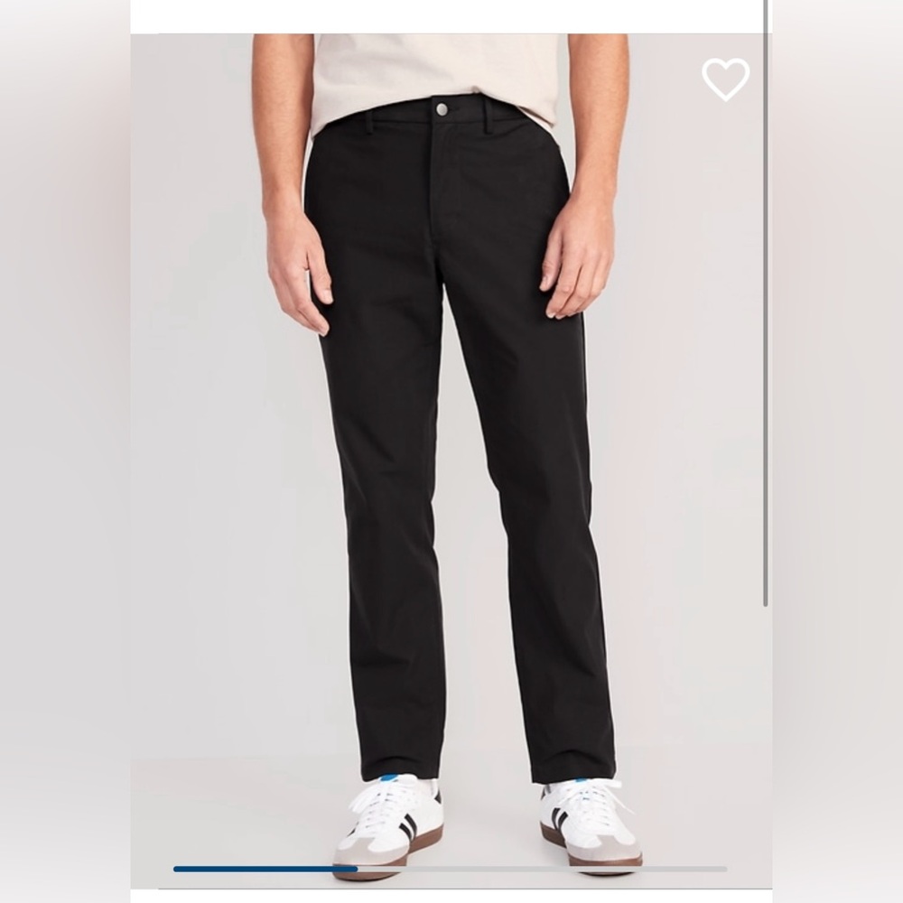 Old Navy Utimate Tech Straight pants 29x30 black and khaki